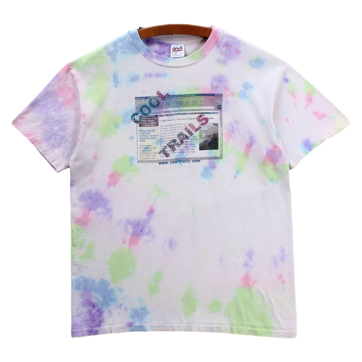 90s Cool trails tee large