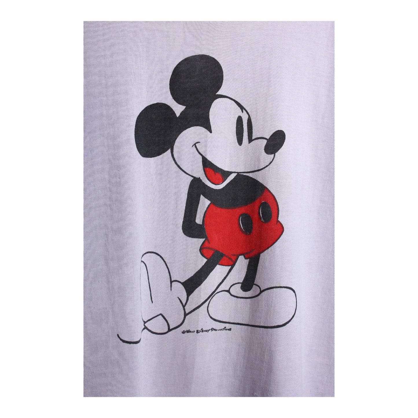 70s mickey mouse tee small