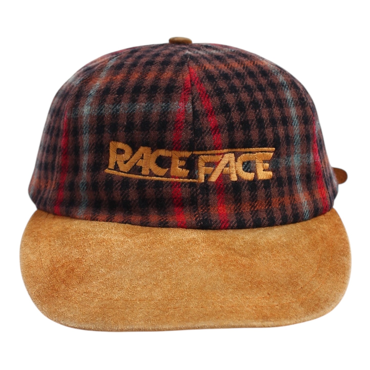 90s Racface wool and suede hat