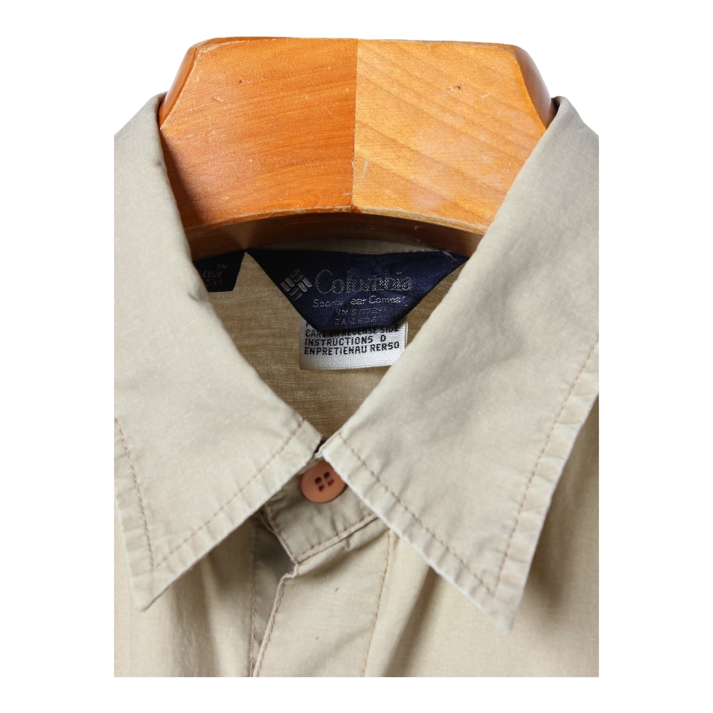 90s Columbia fishing shirt bonefish flats XL