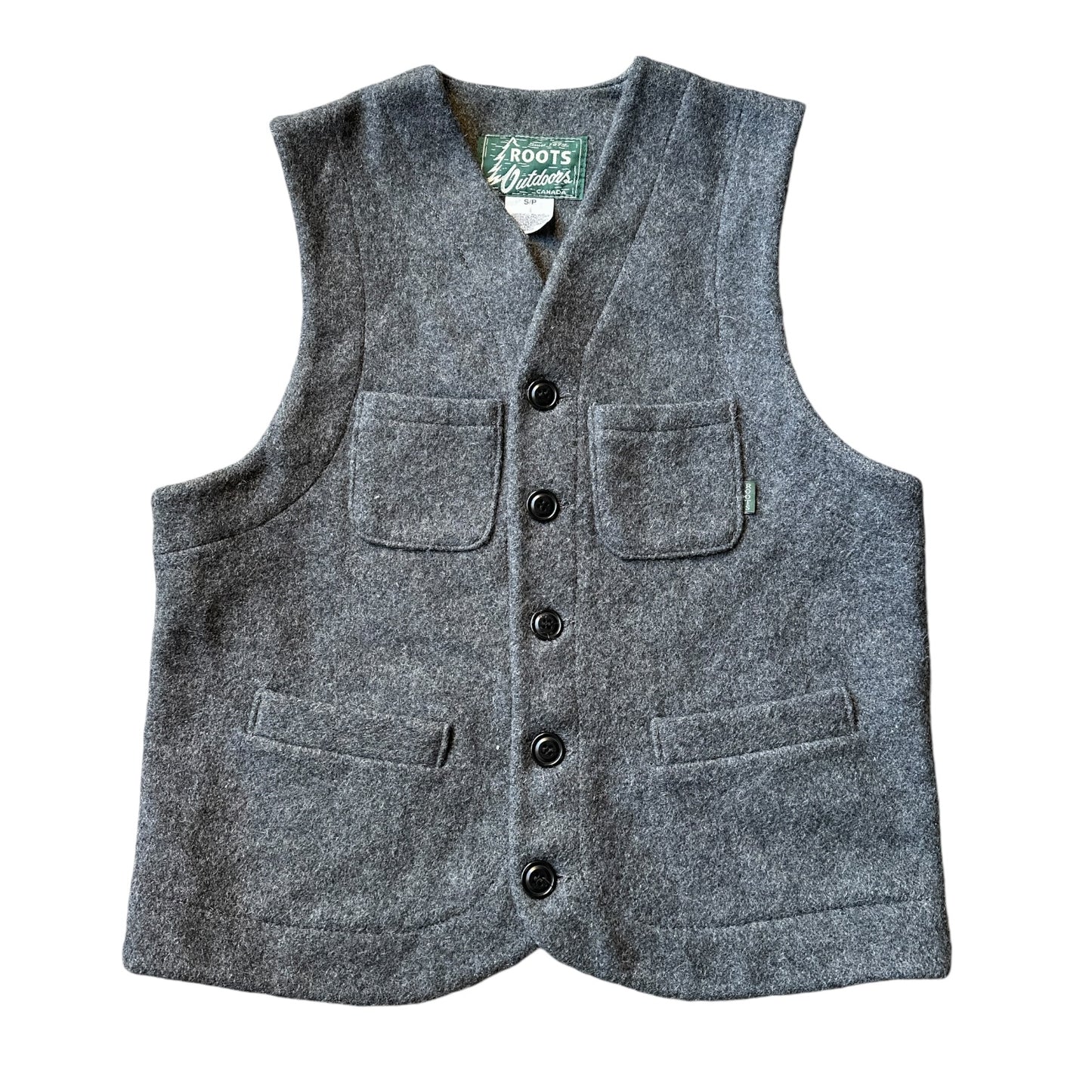 Roots wool vest Small