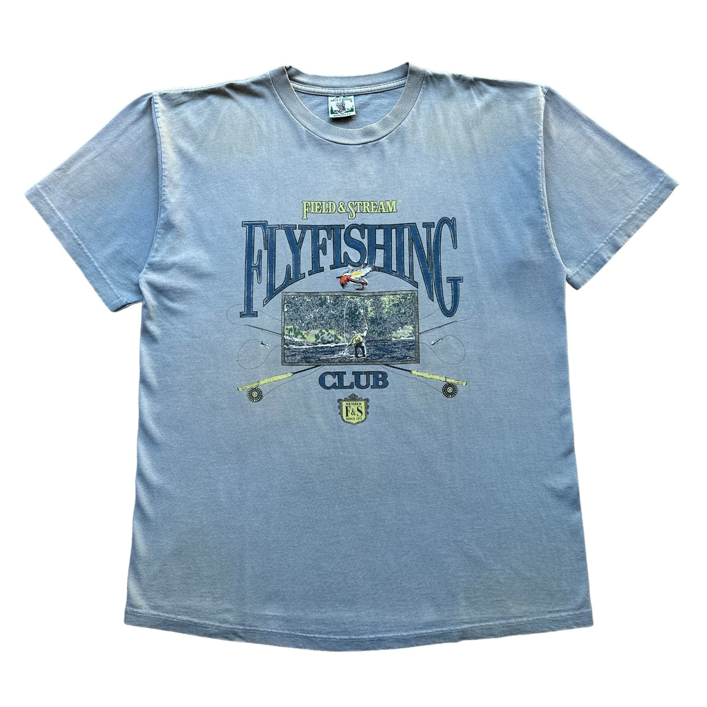 90s Fly fishing club tee XL