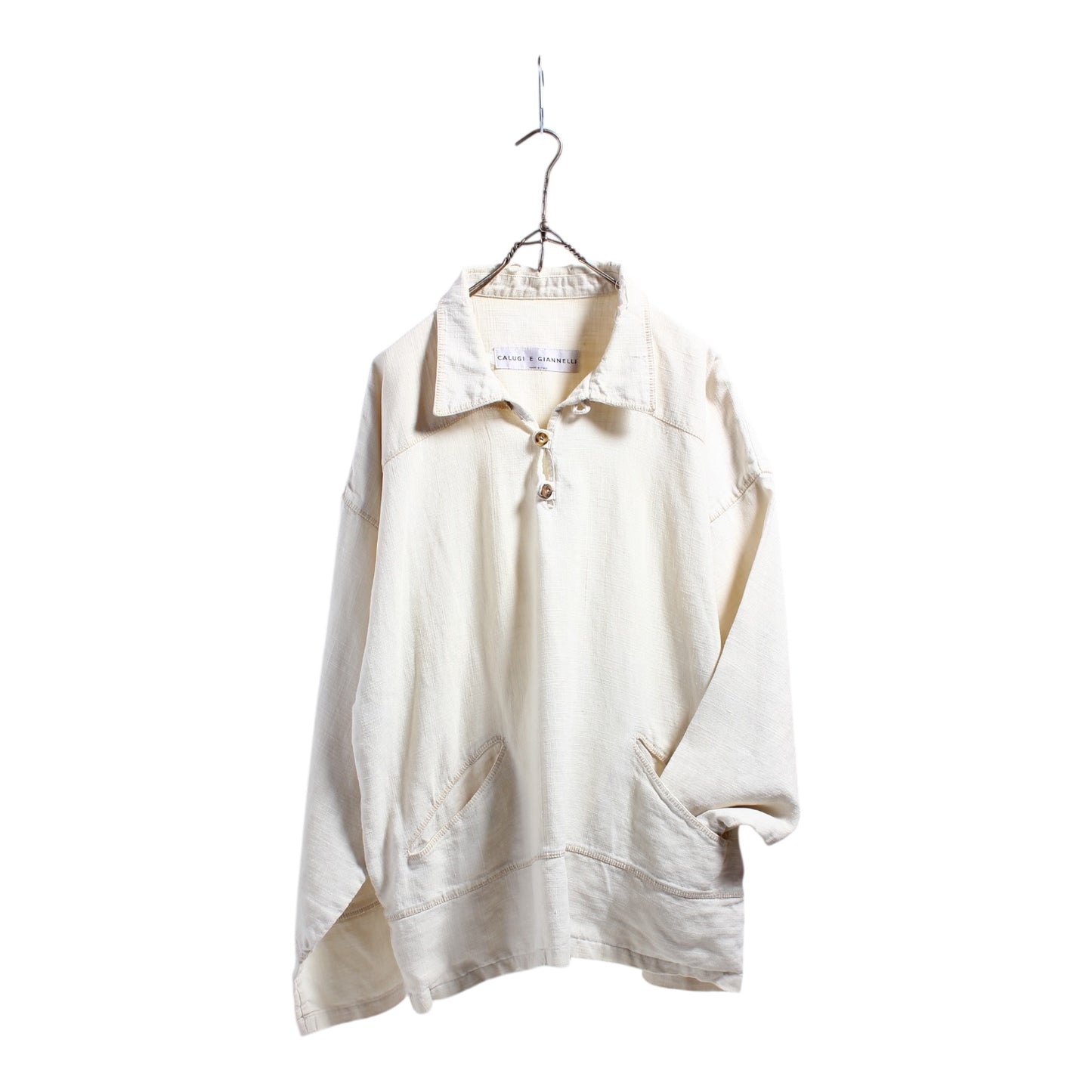 CALUGI E GIANNELLI linen smock XL Made in italy🇮🇹