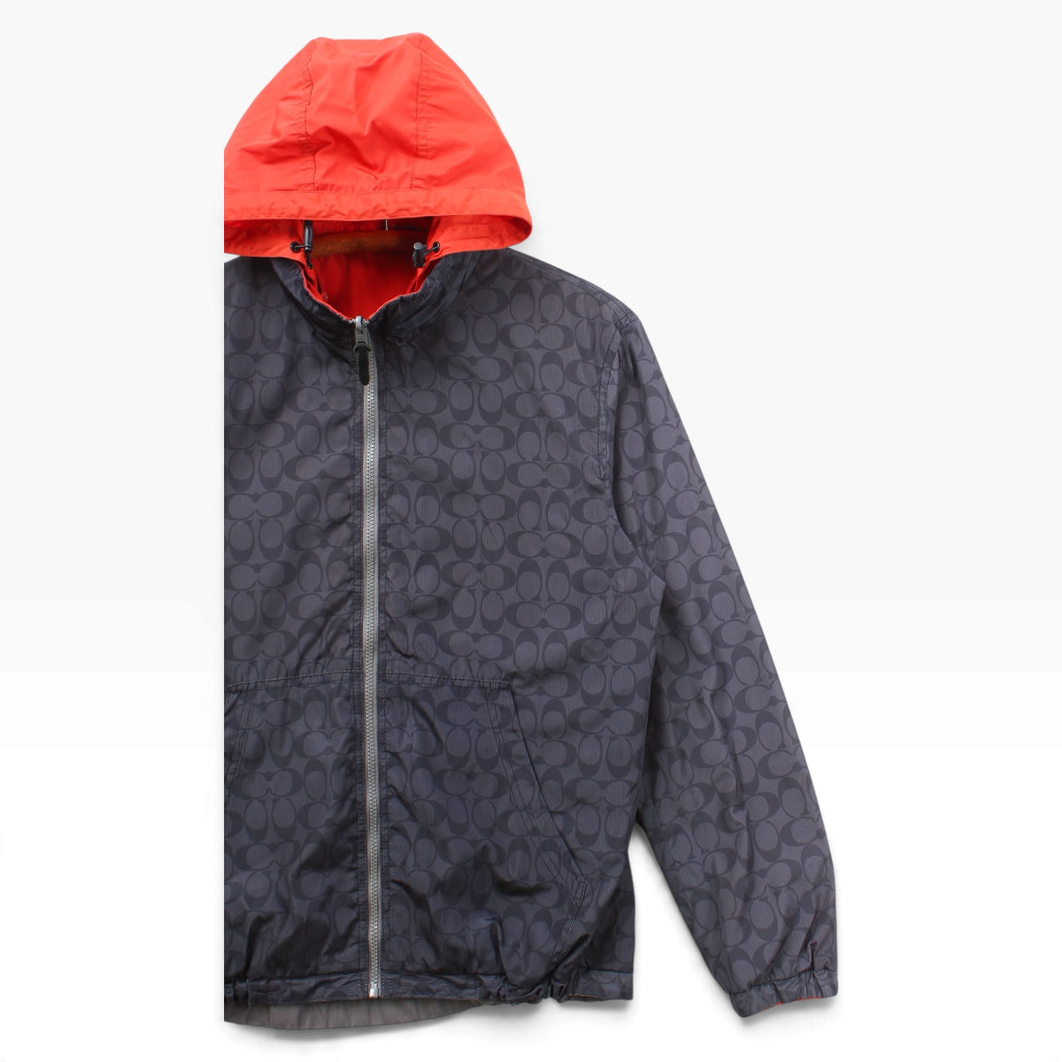 Coach reversible nylon jacket medium