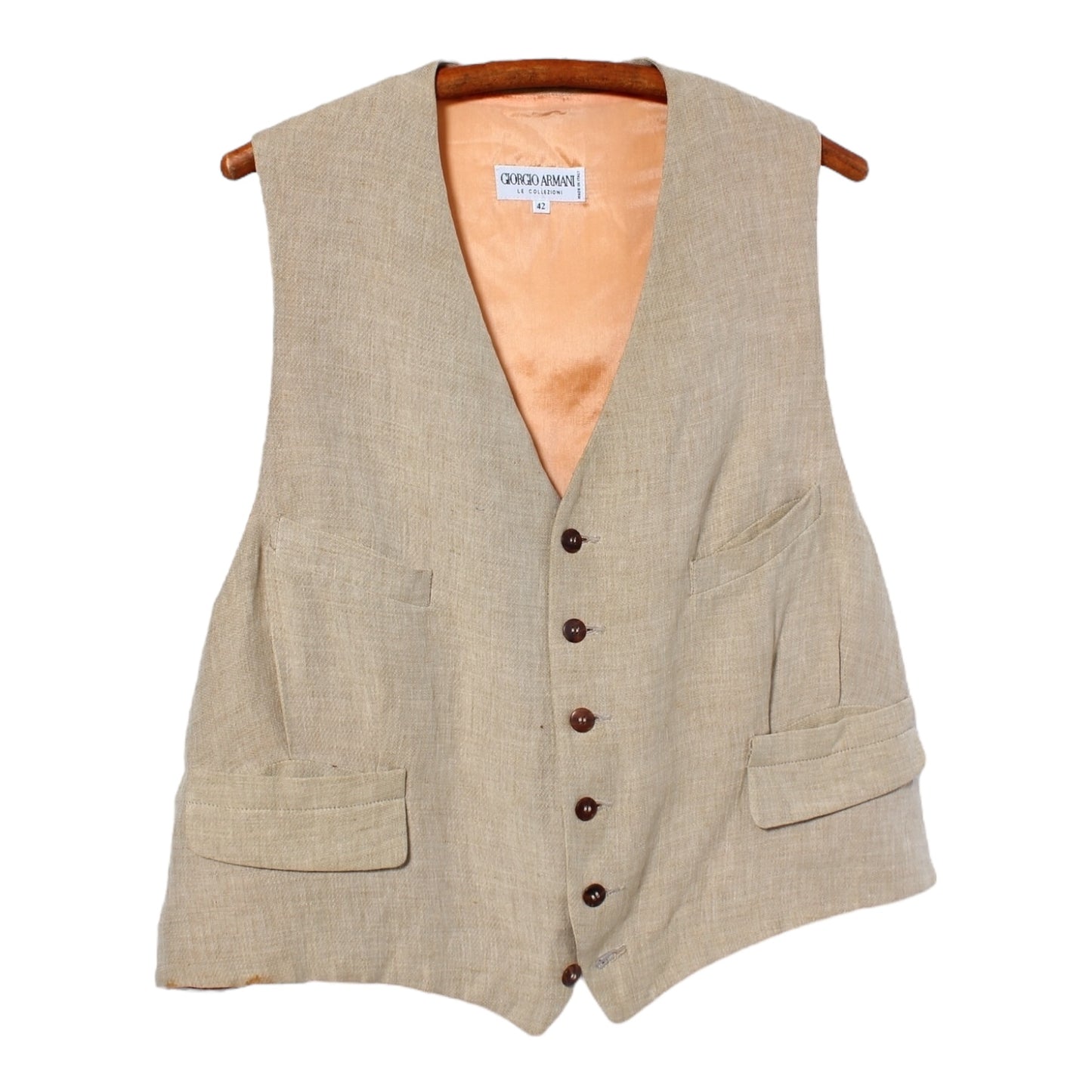 80s Giorgio Armani vest medium