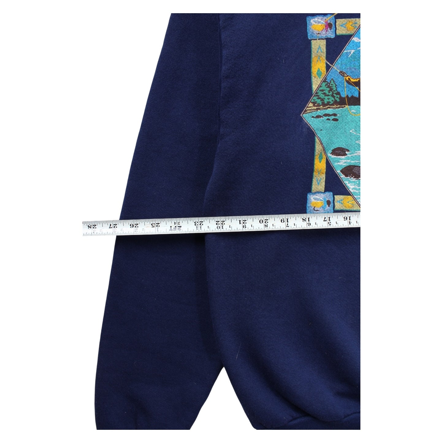 90s Boone trout fly fishsweatshirt large