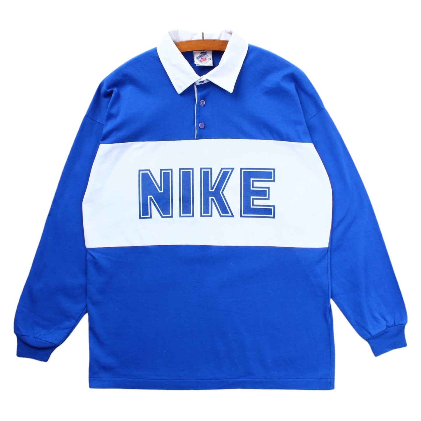 80s Nike rugby large fit