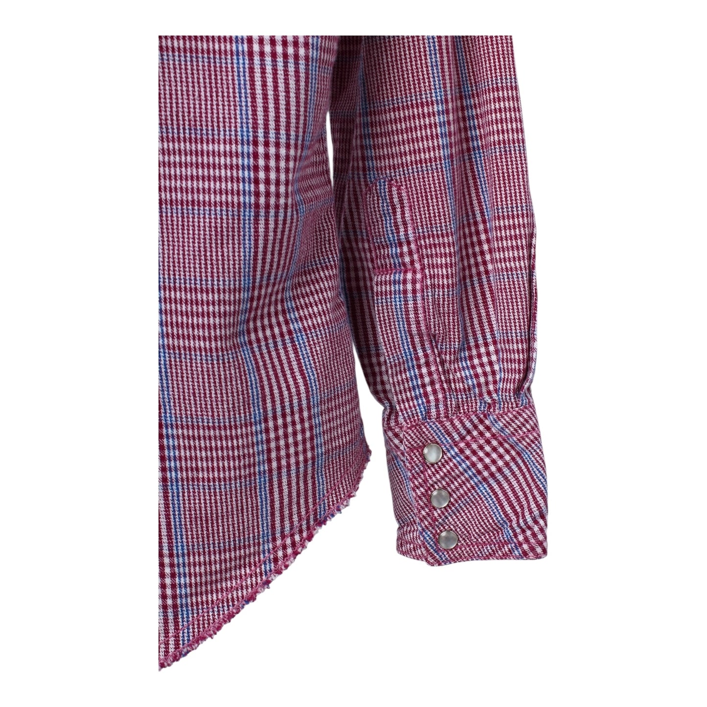 70s Western snap shirt XXS