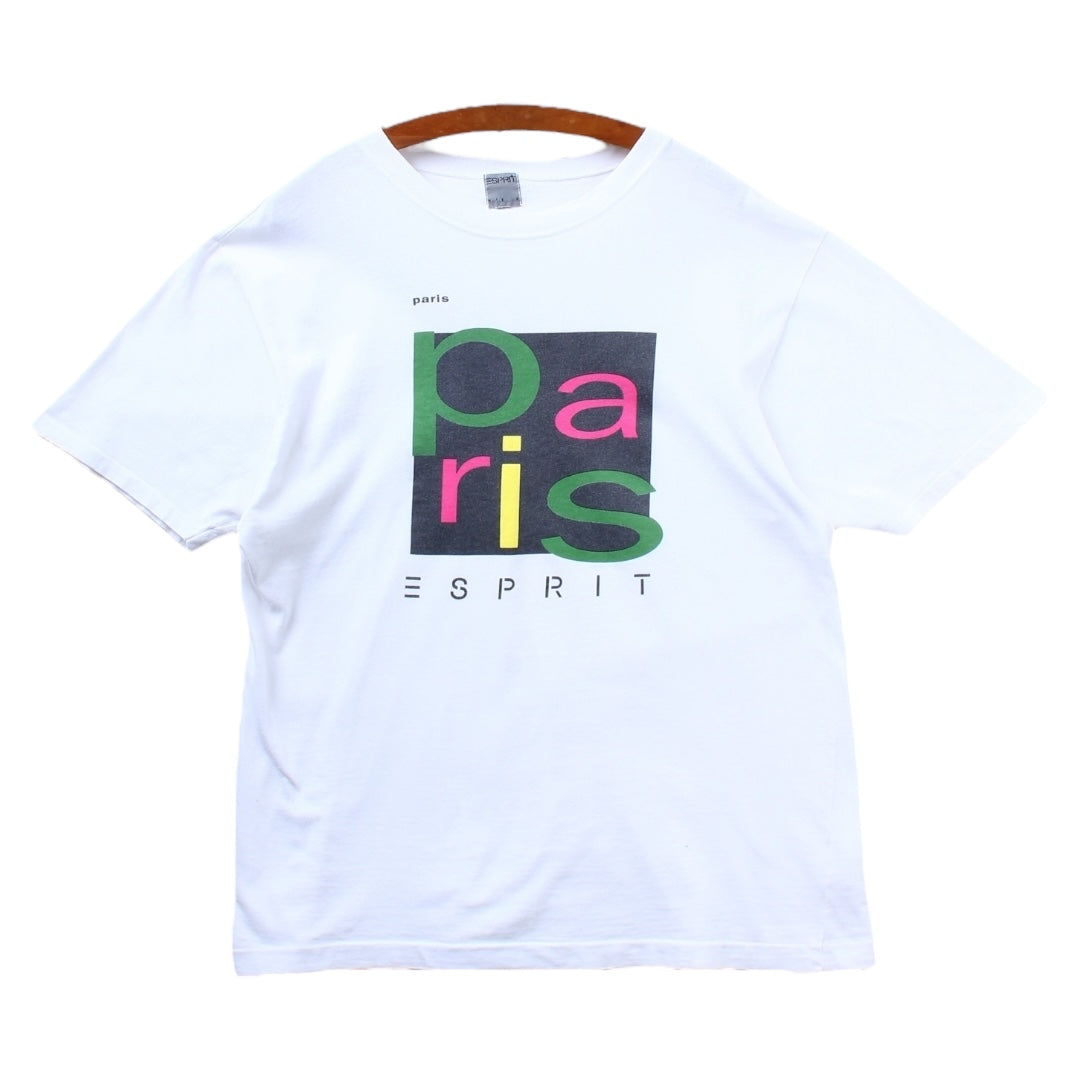 90s esprit paris tee large