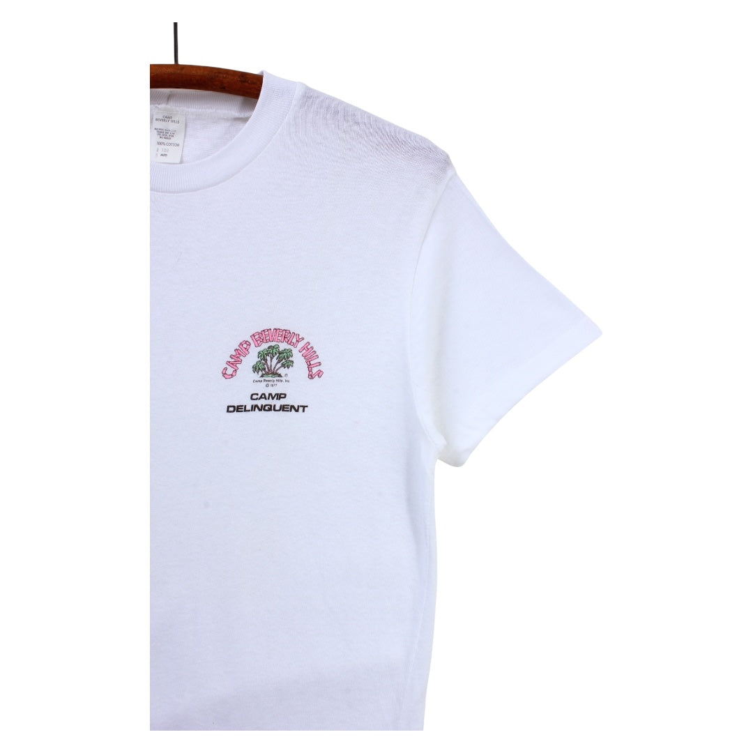 80s Camp Beverly hills tee small