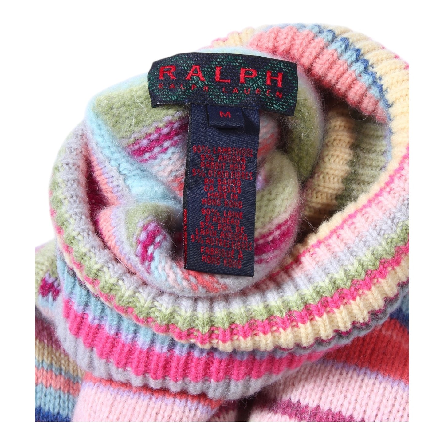 Y2K RALPH Ralph lauren women’s sweater wool/angora Small