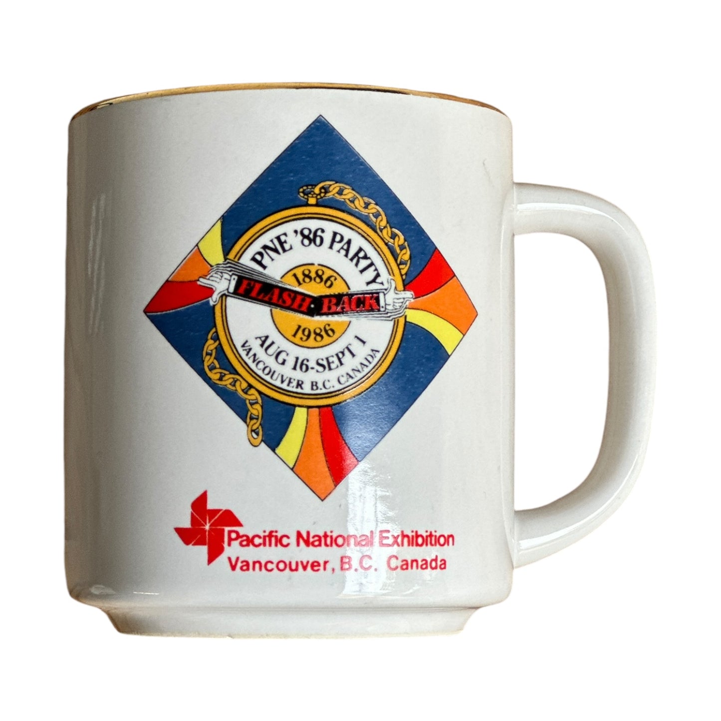 1986 vancouver pine party mug