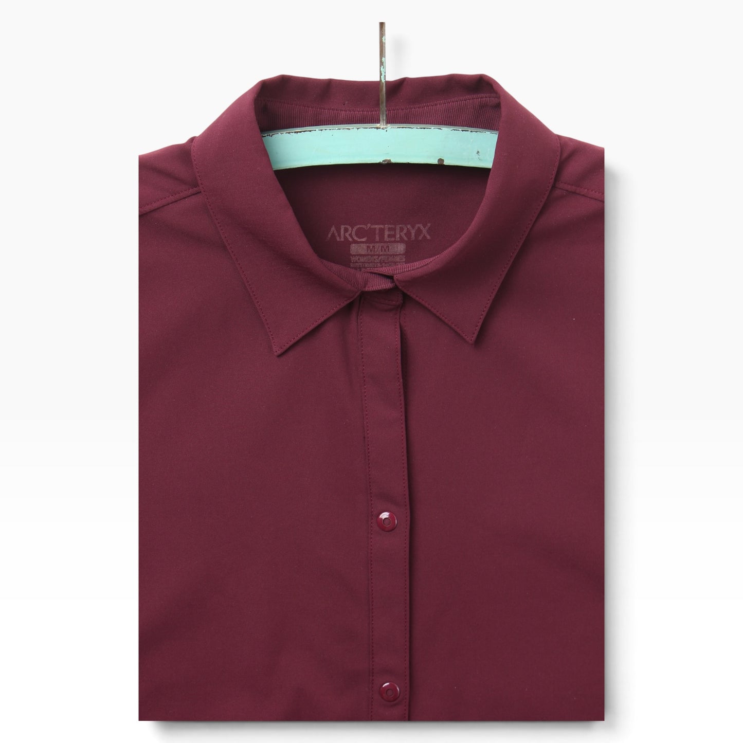 2010 Arc’teryx short sleeve women’s snap button shirt Small