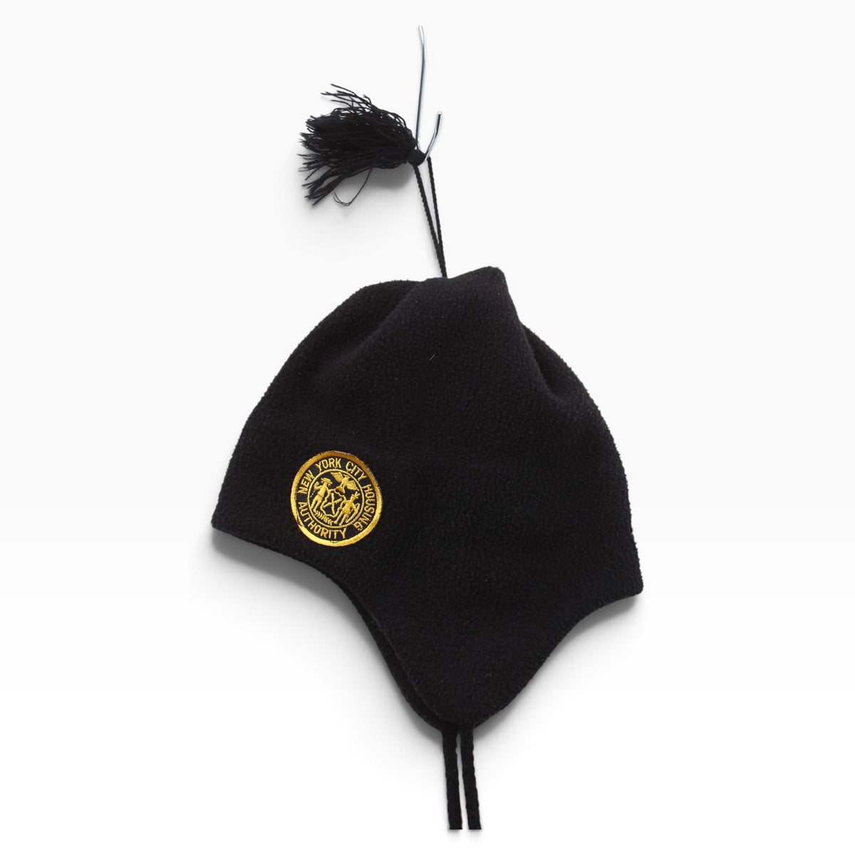 New york city housing authority fleece earflap beanie