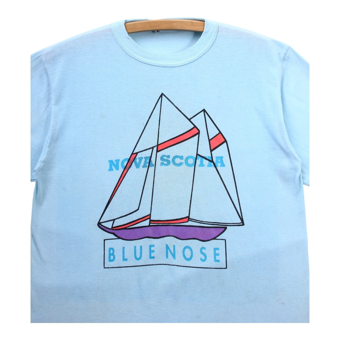 80s Novascotia blue nose tee Small