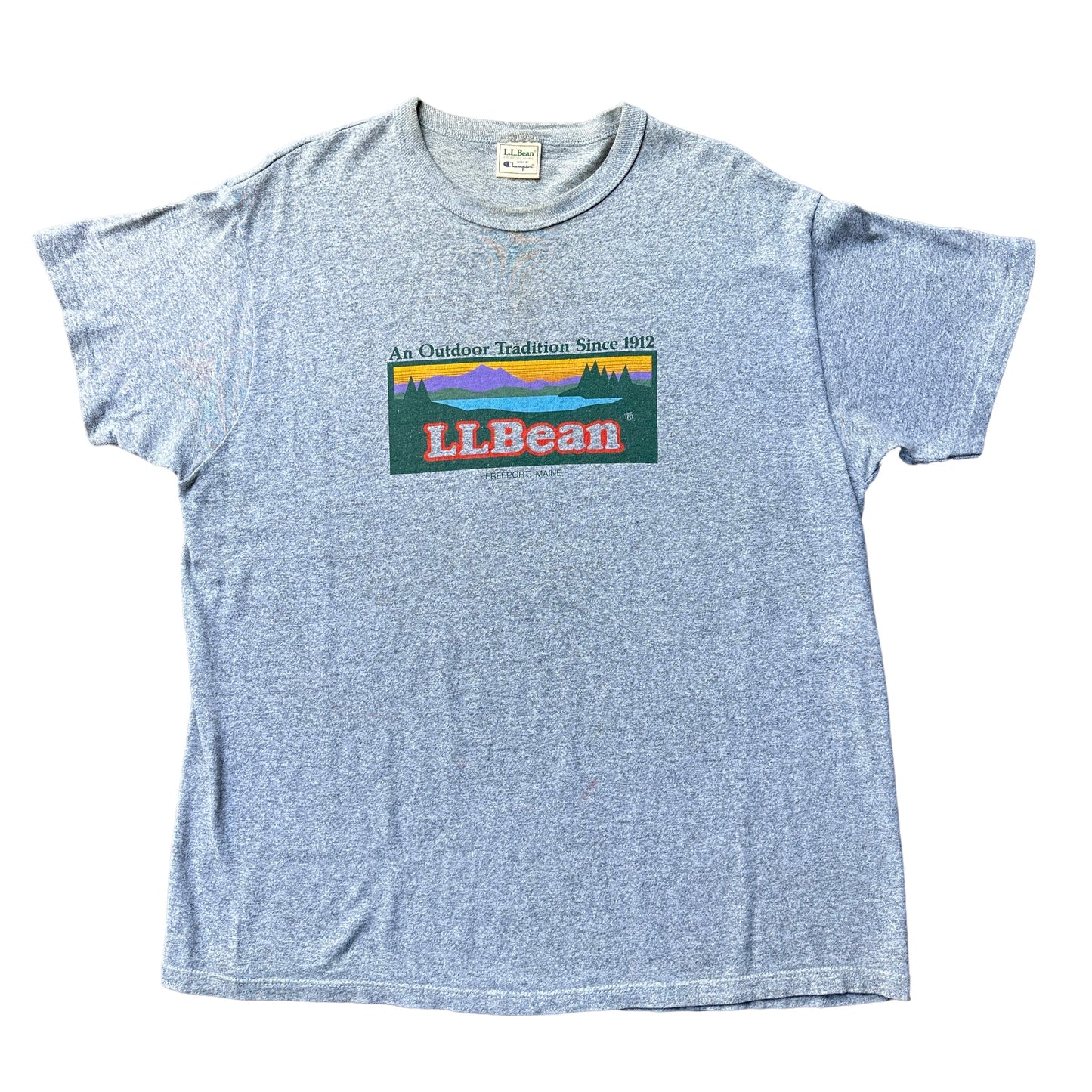 80s LL Bean champion tee XL