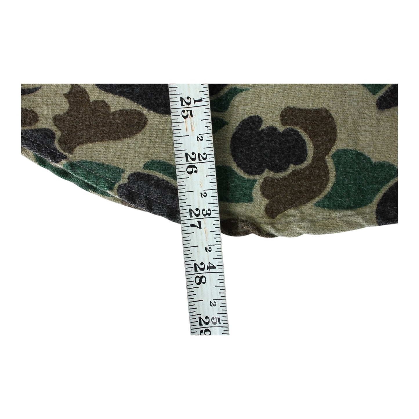 80s Camo chamois shirt large