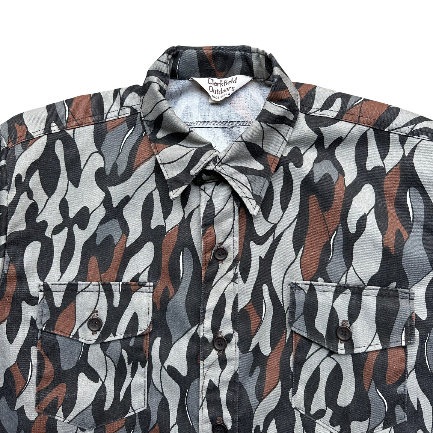 80s Shadow camo shirt Small