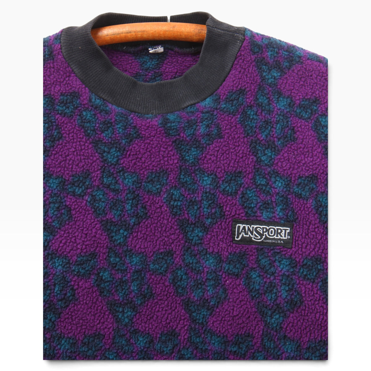 80s Jansport fleece crewneck small