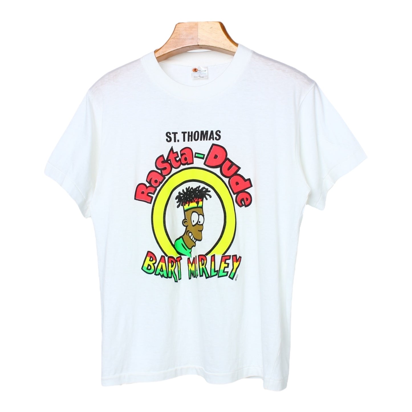 90s Rasta dude simpson tee medium