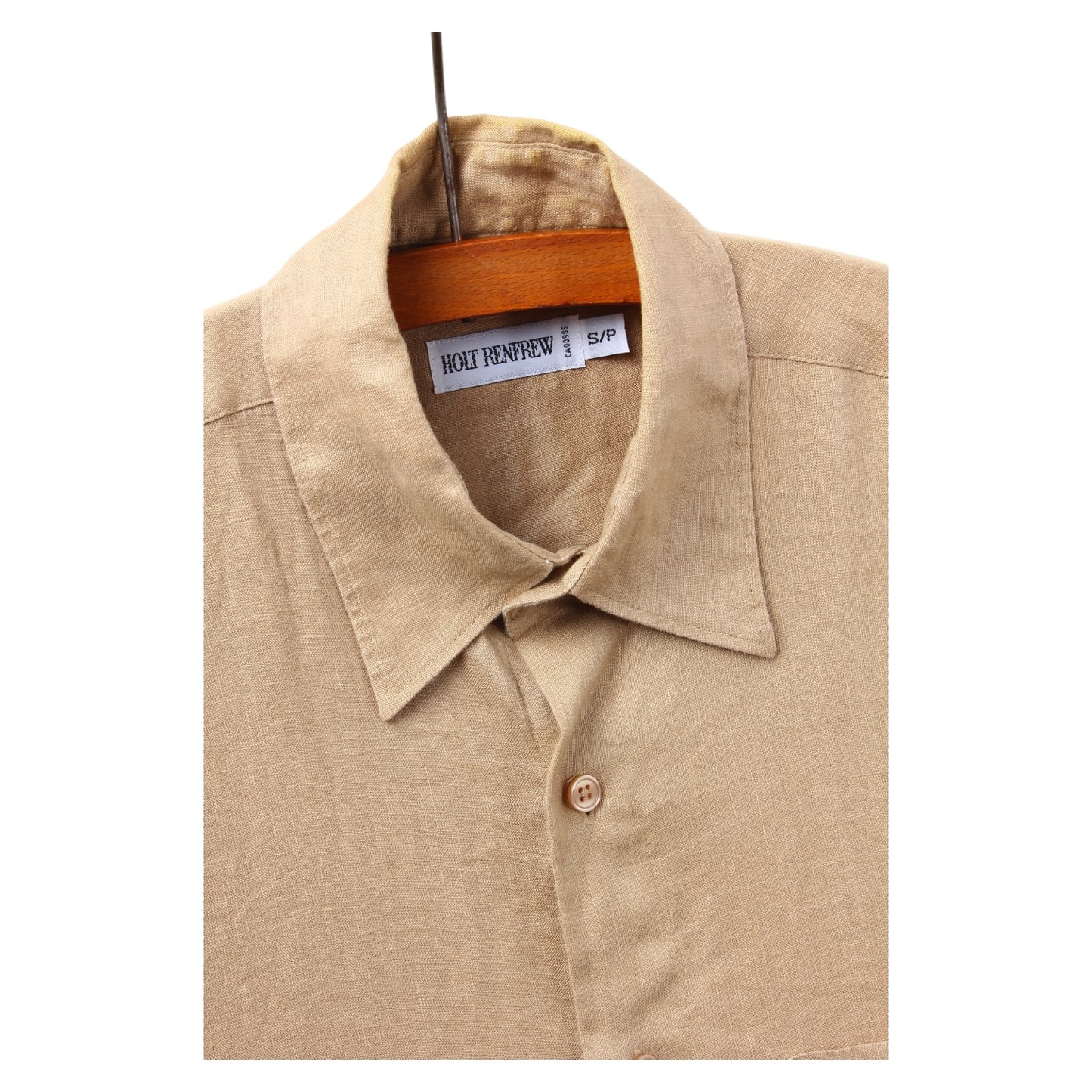 90s Holt renfrew linen shirt medium
