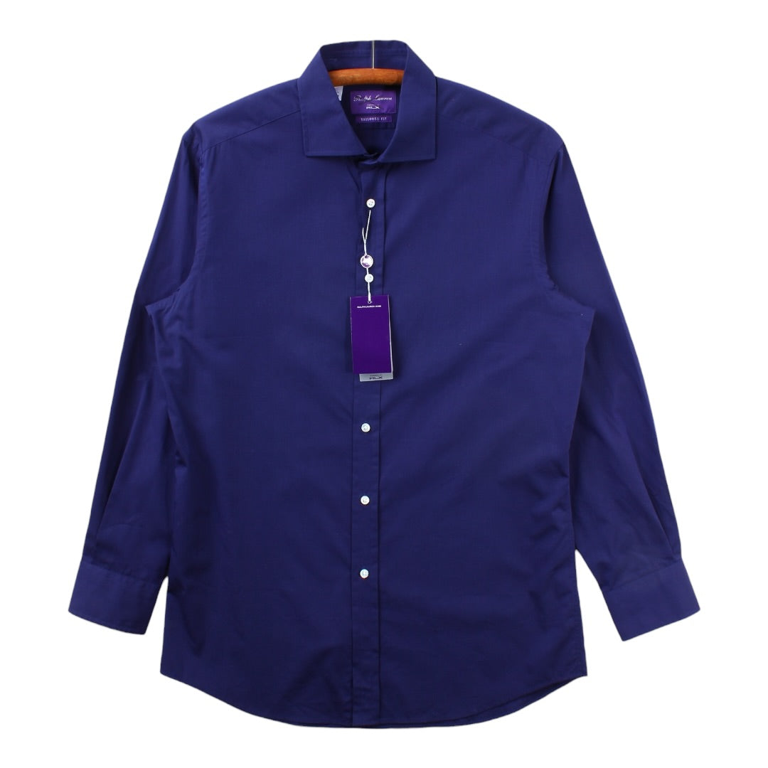 Purple label ralph lauren button up shirt Small