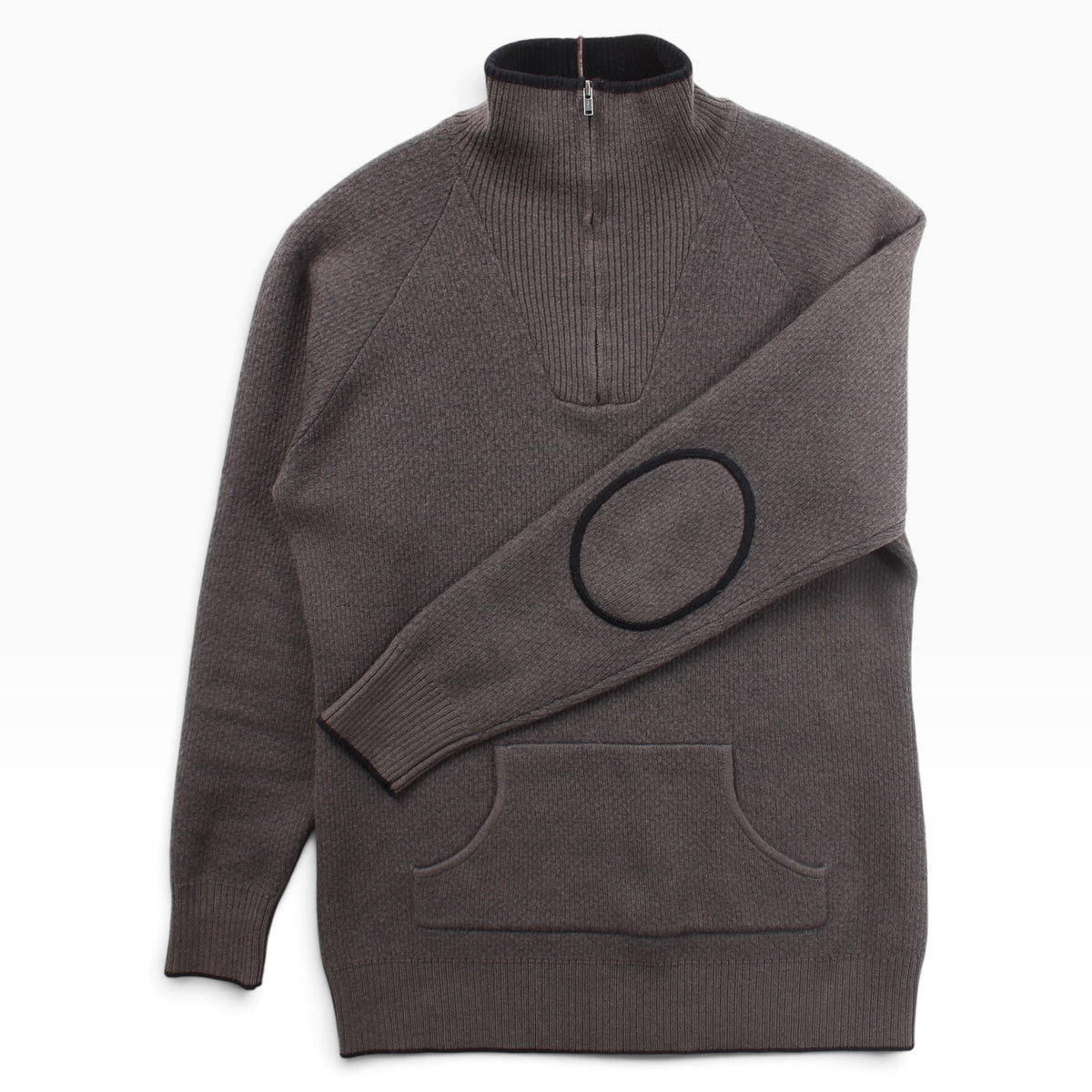 2000s MEC wool womens 1/4 zip Small