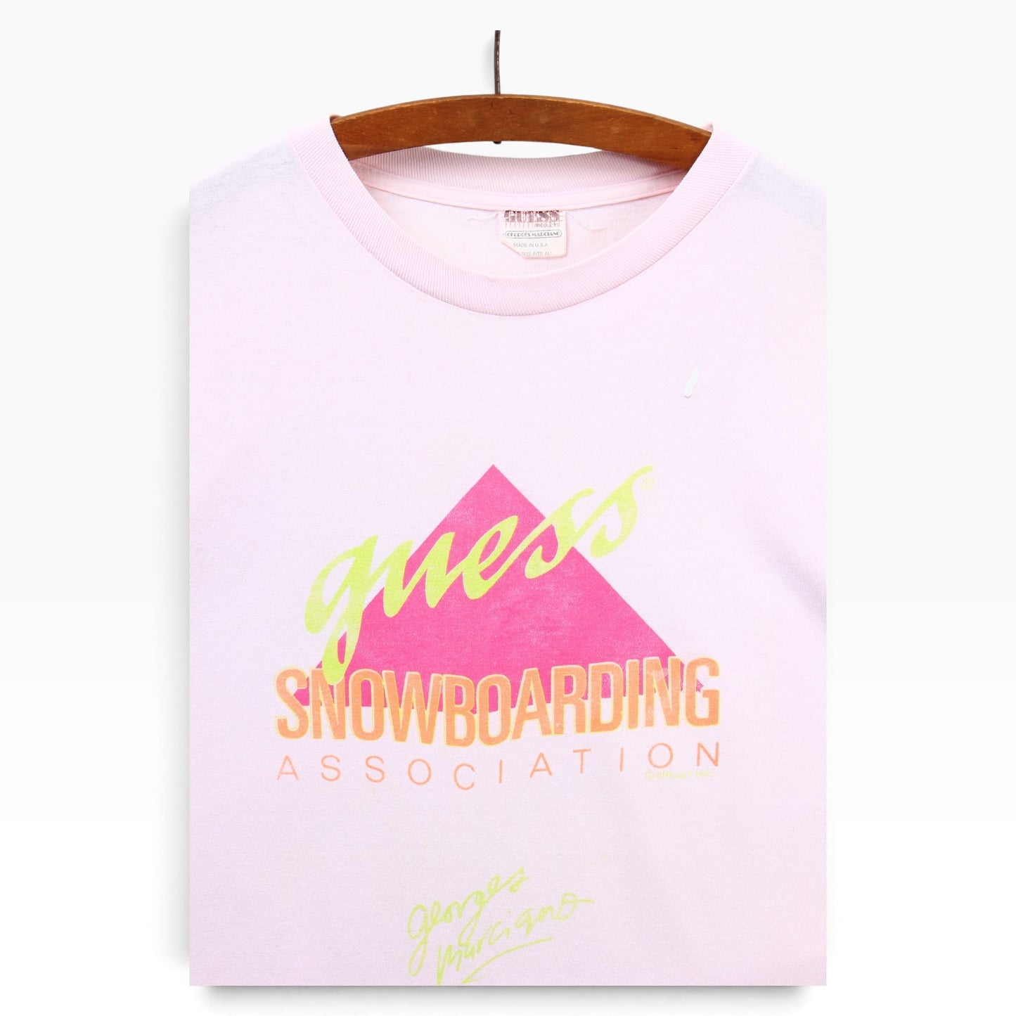 90s Guess snowboarding denver tee medium