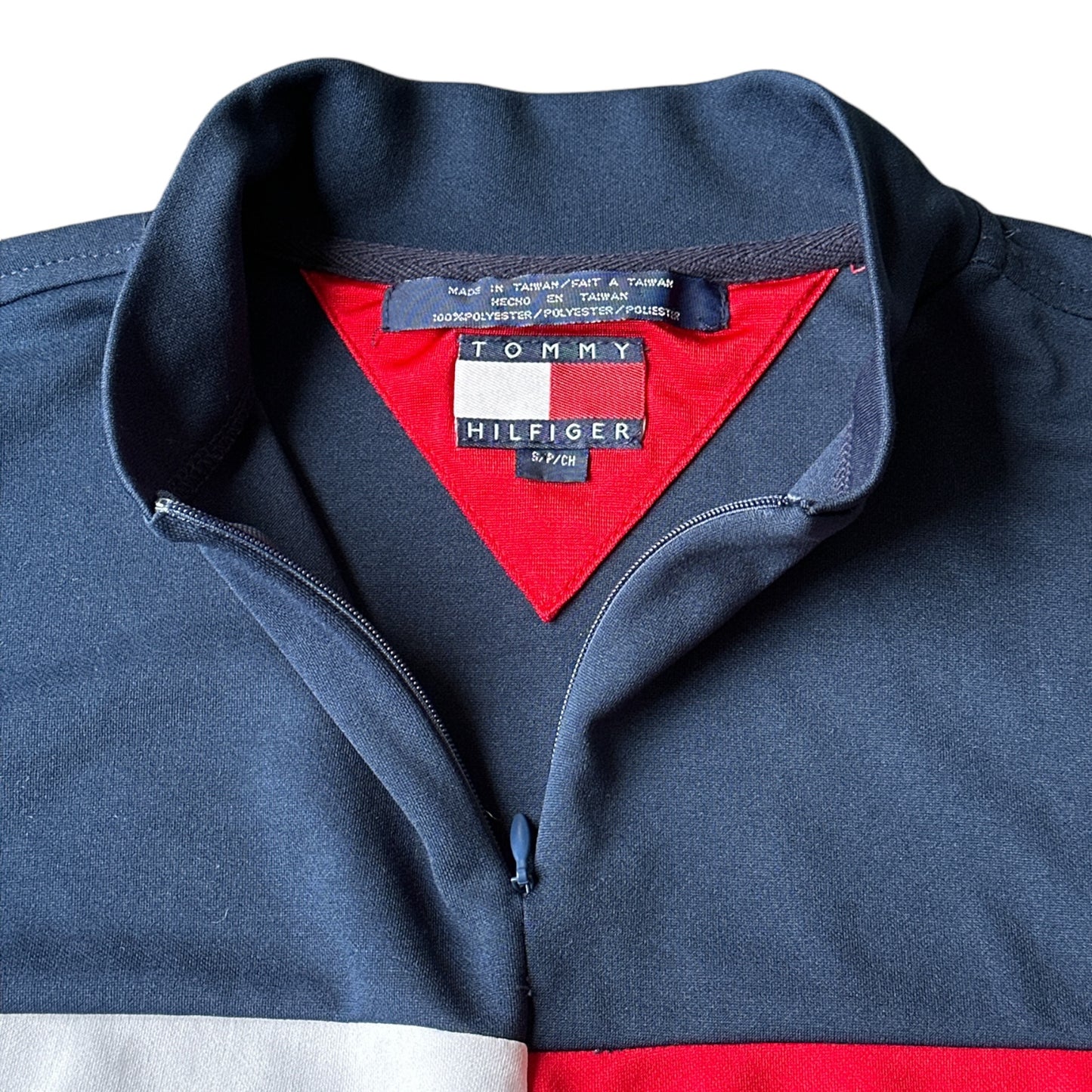 90s Tommy Hilfiger bike jersey Small