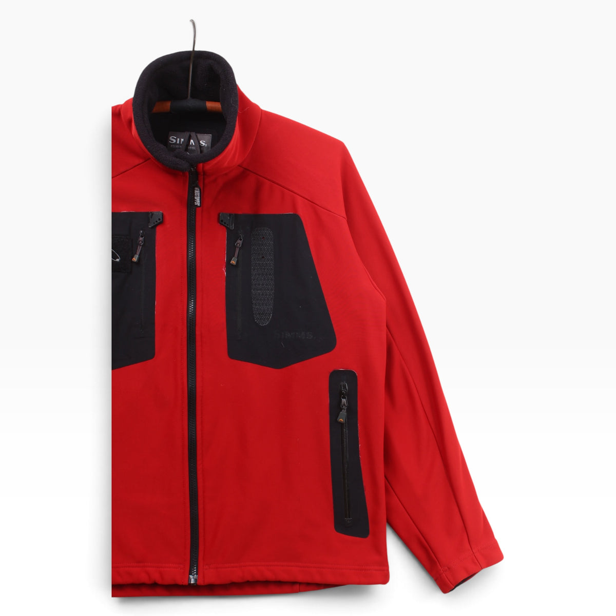 Simms fishing softshell fleece Large