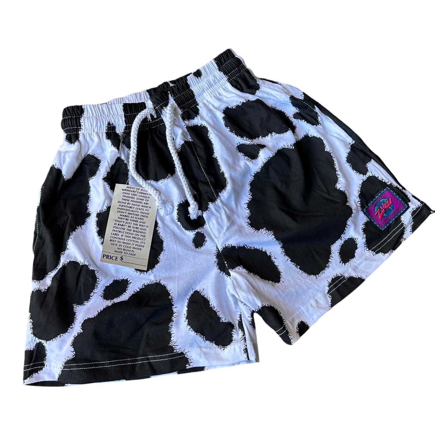 Cow print shorts M & L