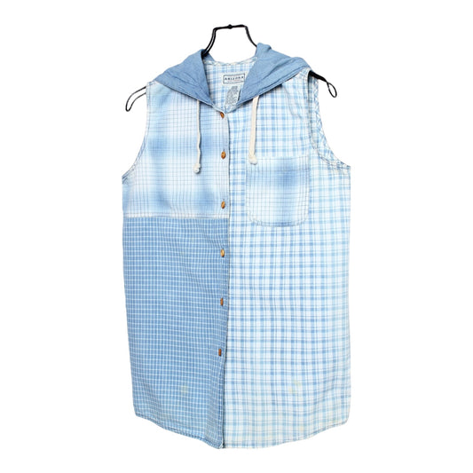 Y2K hooded vest Small