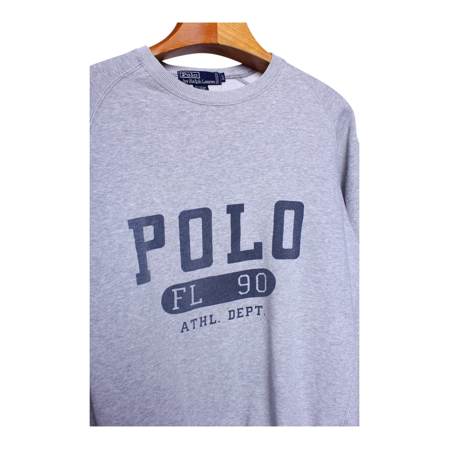 1990 Polo water print crewneck S/M