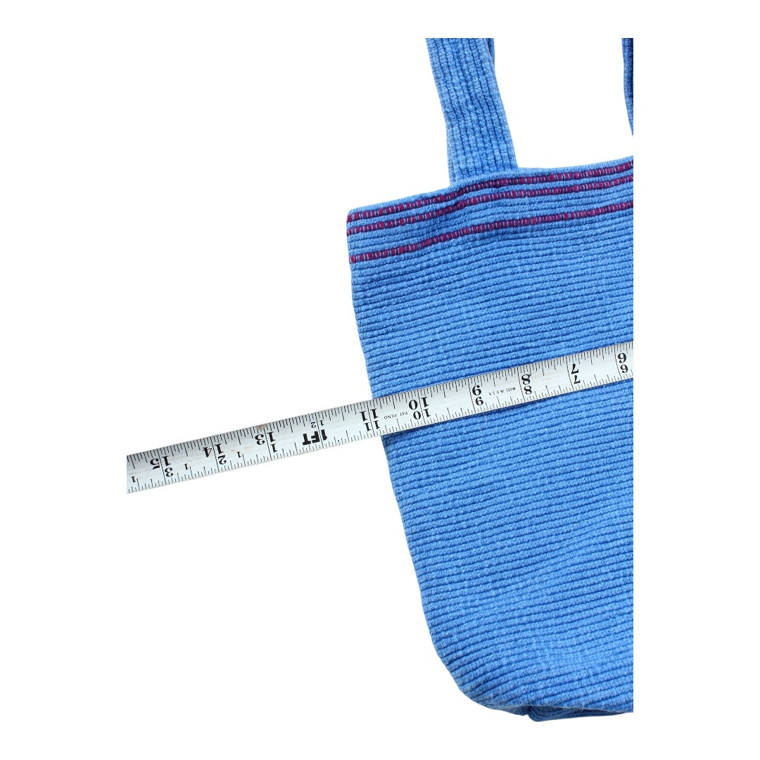 70s Arrow craft woven tote bag