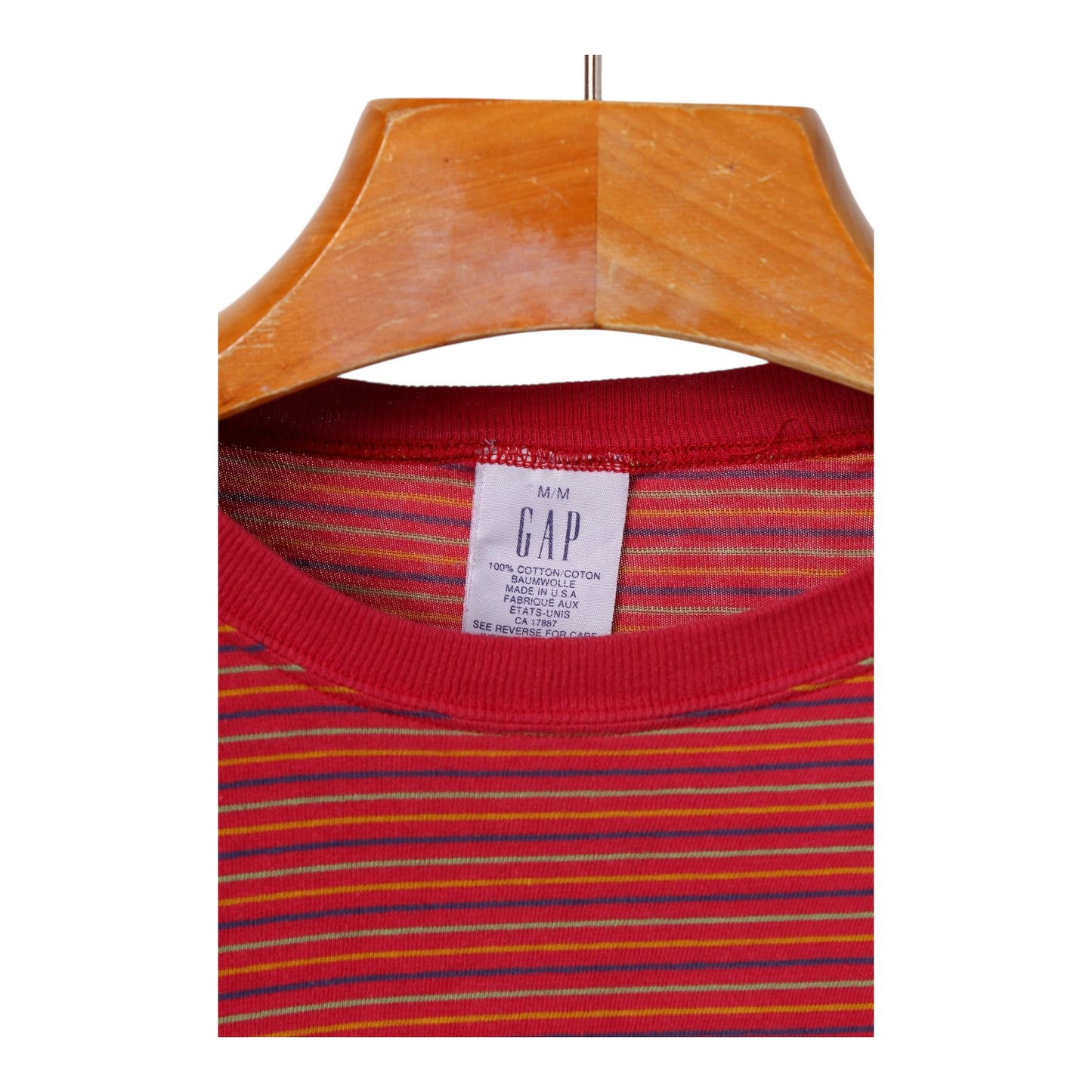 90s Gap striped tee large