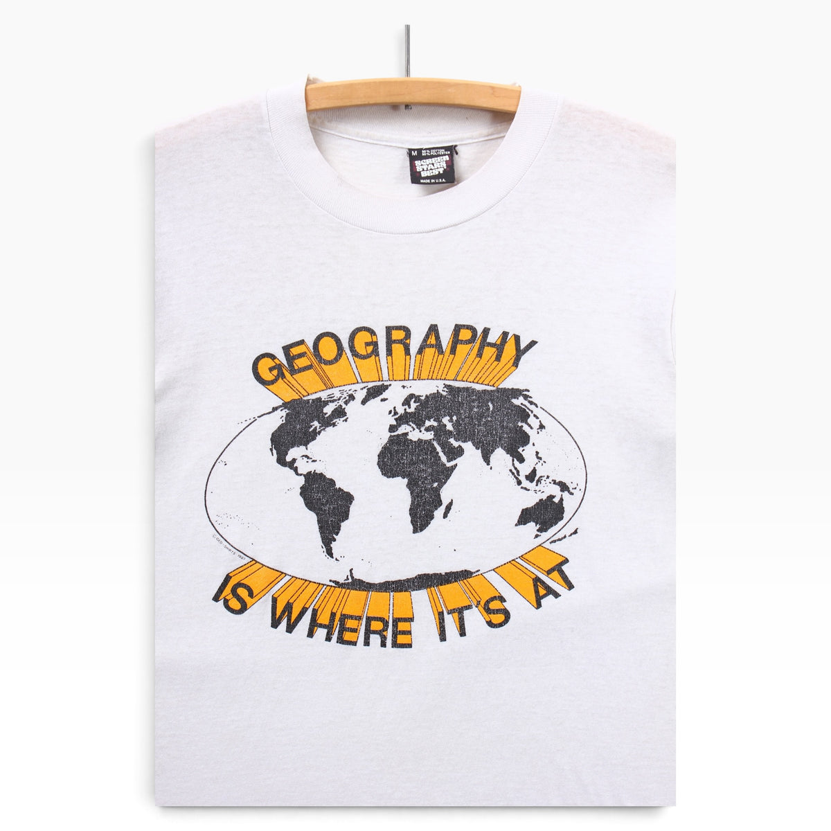 80s Geography is where it’s at tee small
