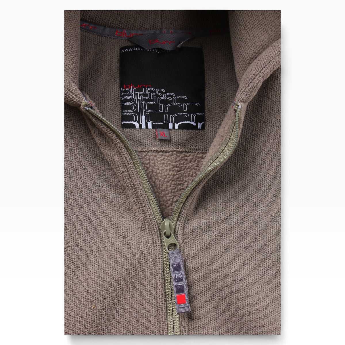2000s Blurr fleece hood XL