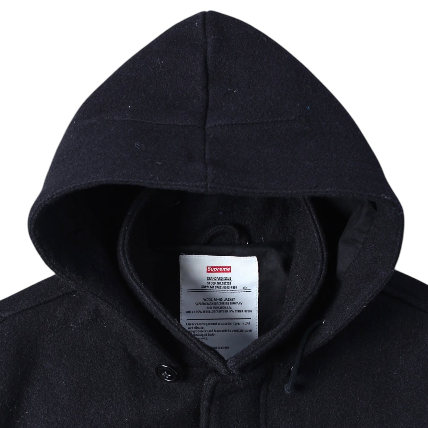 2007 Supreme wool m65 medium fit