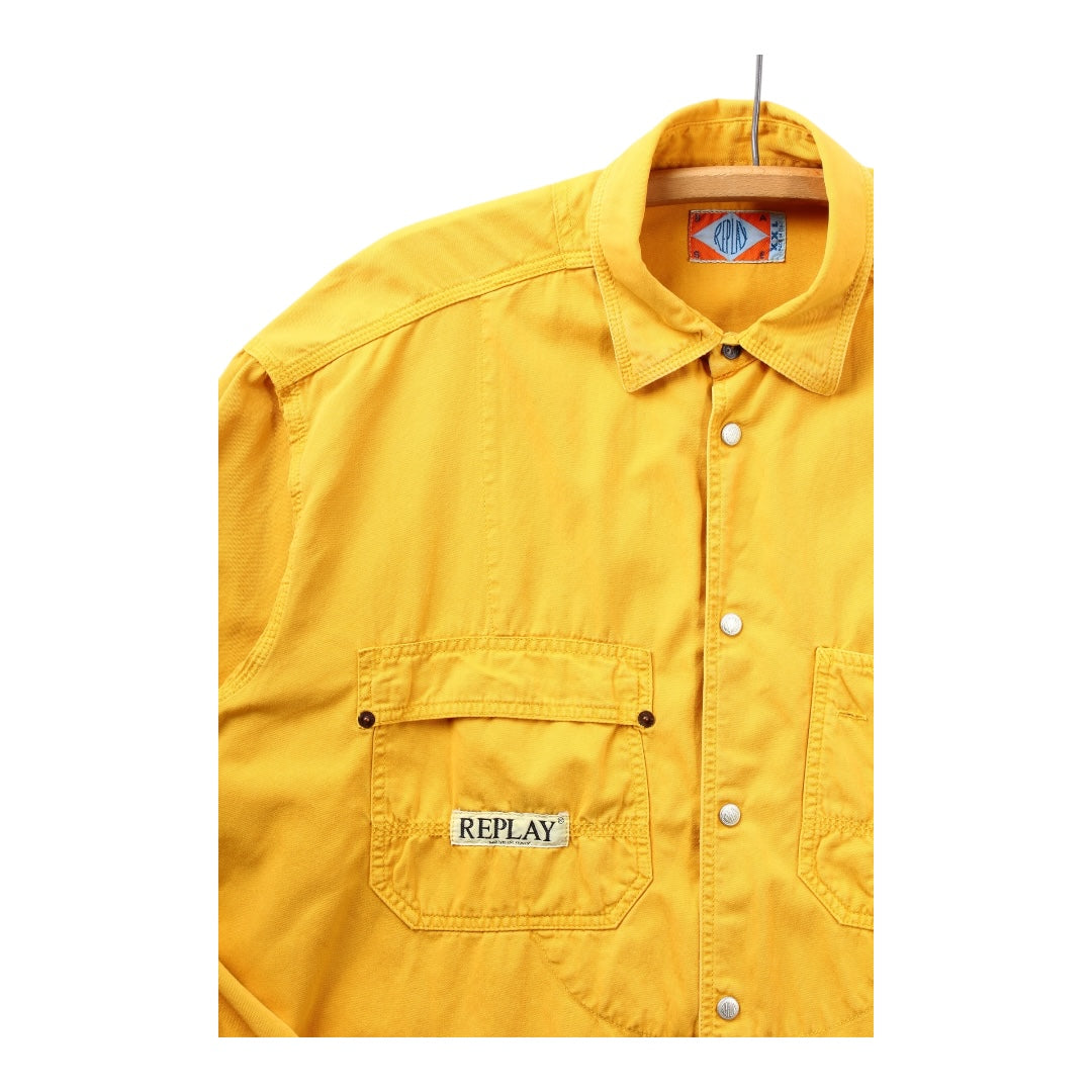 Replay Made in italy🇮🇹 cotton shirt XL