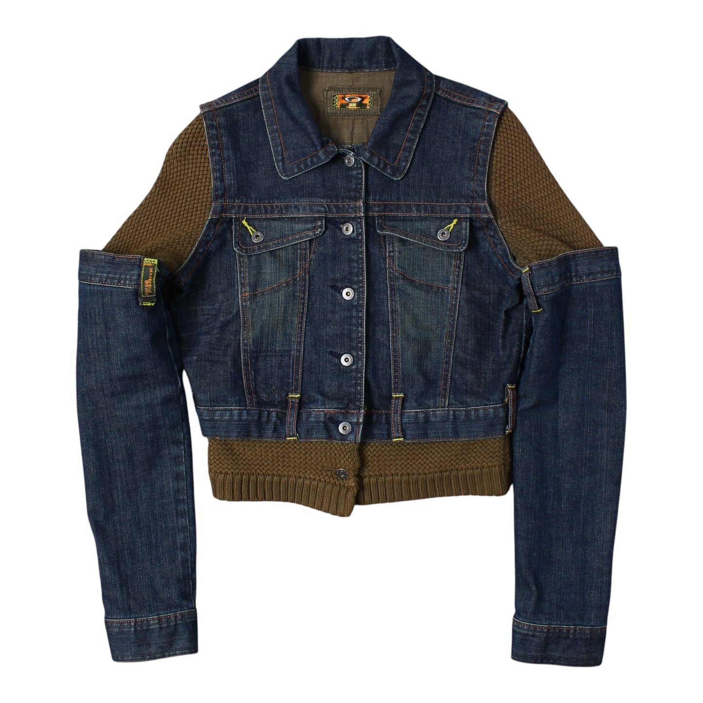 Y2K Oakley industrial denim women’s jacket