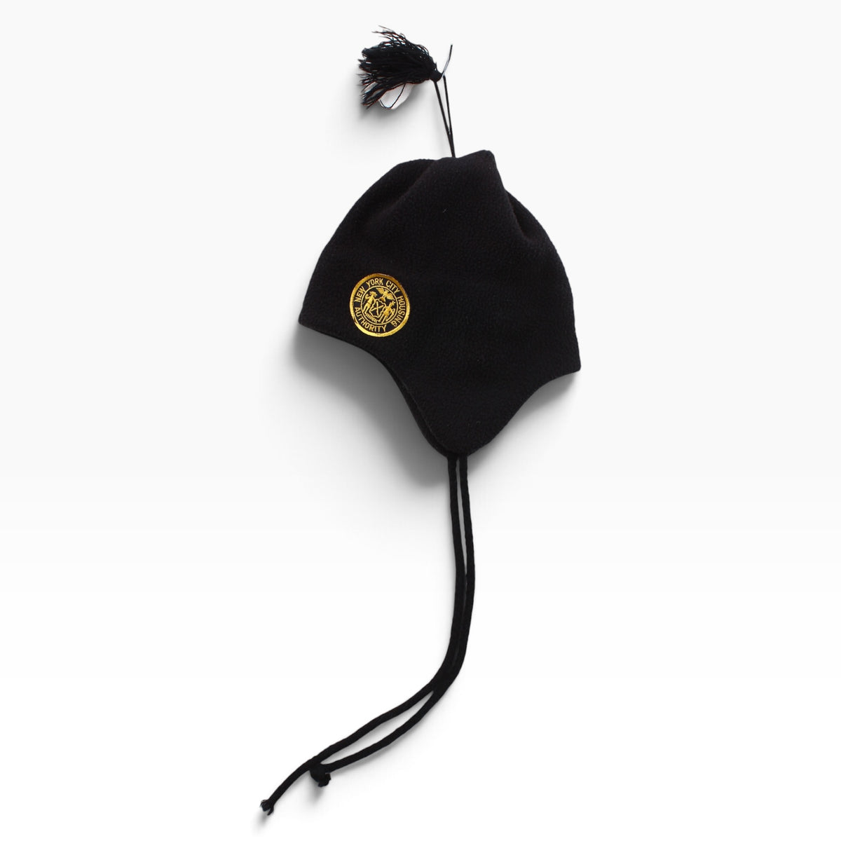 New york city housing authority fleece earflap beanie