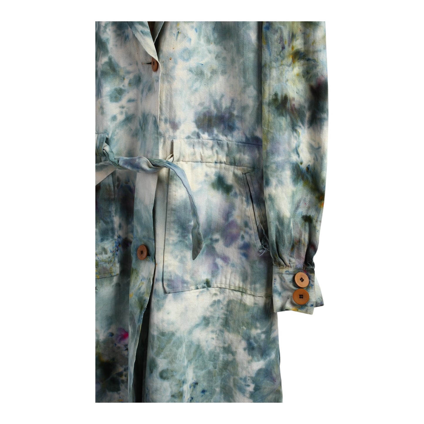 40s HBT women’s shop coat dyed by emersin