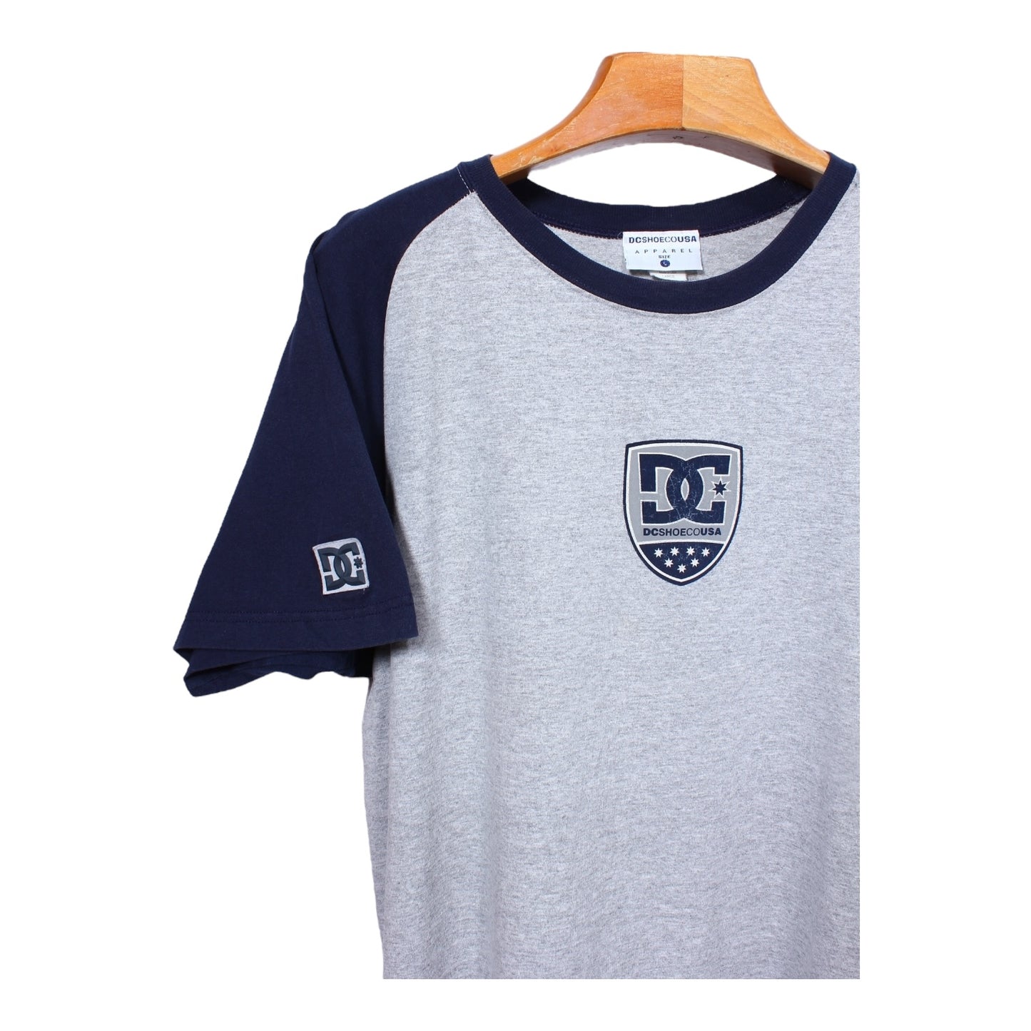 90s DC shoe co tee large