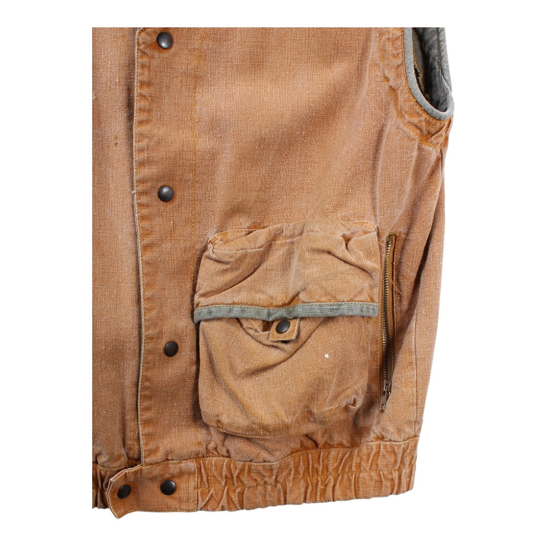 80s Timothy E cotton vest medium