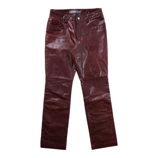2000 Gap leather pant womens 28/30