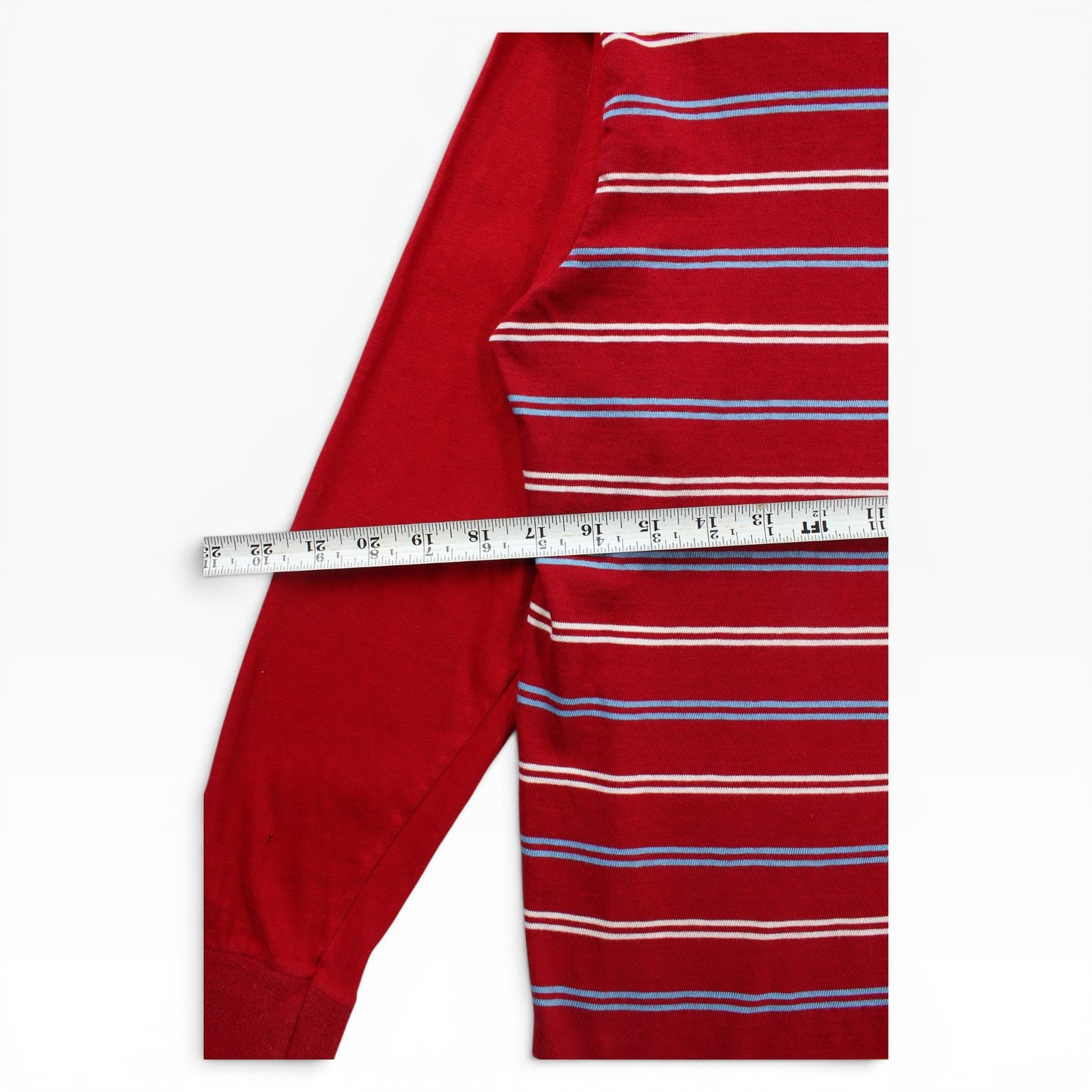 80s Striped longsleeve small
