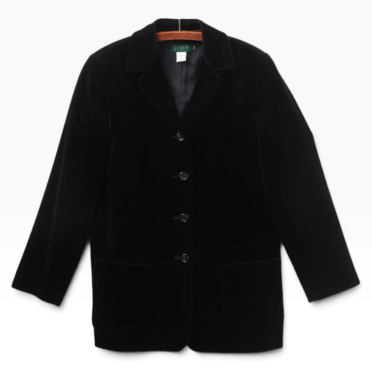 90s J crew velvet sport coat Small