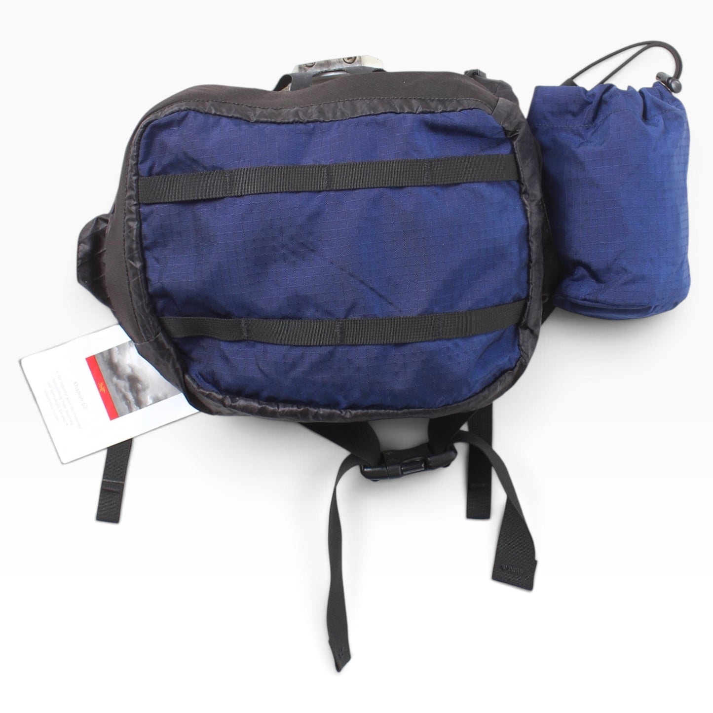 2001 Arc’teryx Khamsin 62 backpack topper, waist bag