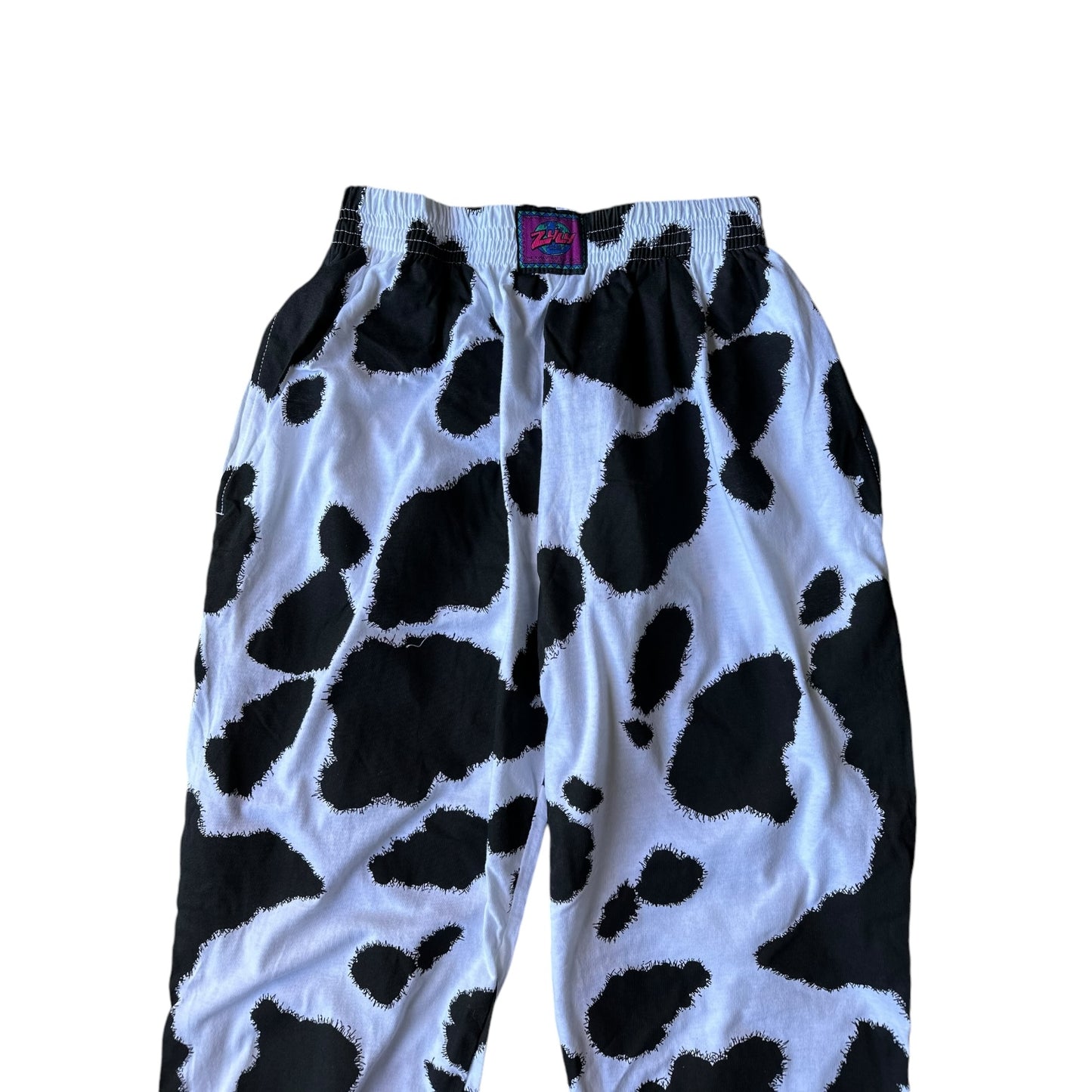 Cow print pants M/L