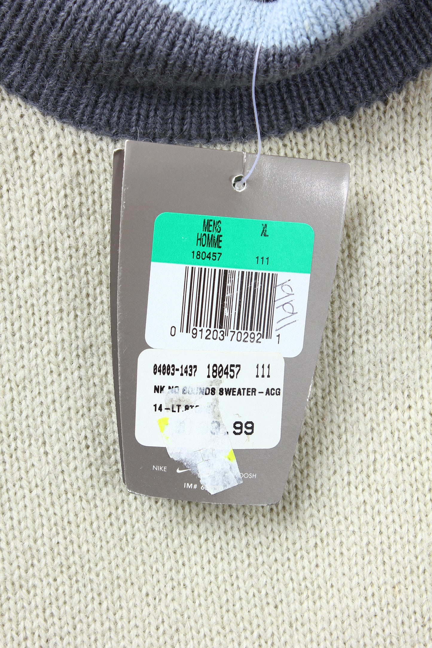 90s Nike ACG wool sweater XL